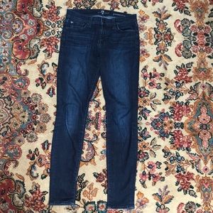 7 for all mankind gwenevere skinny jean size 26